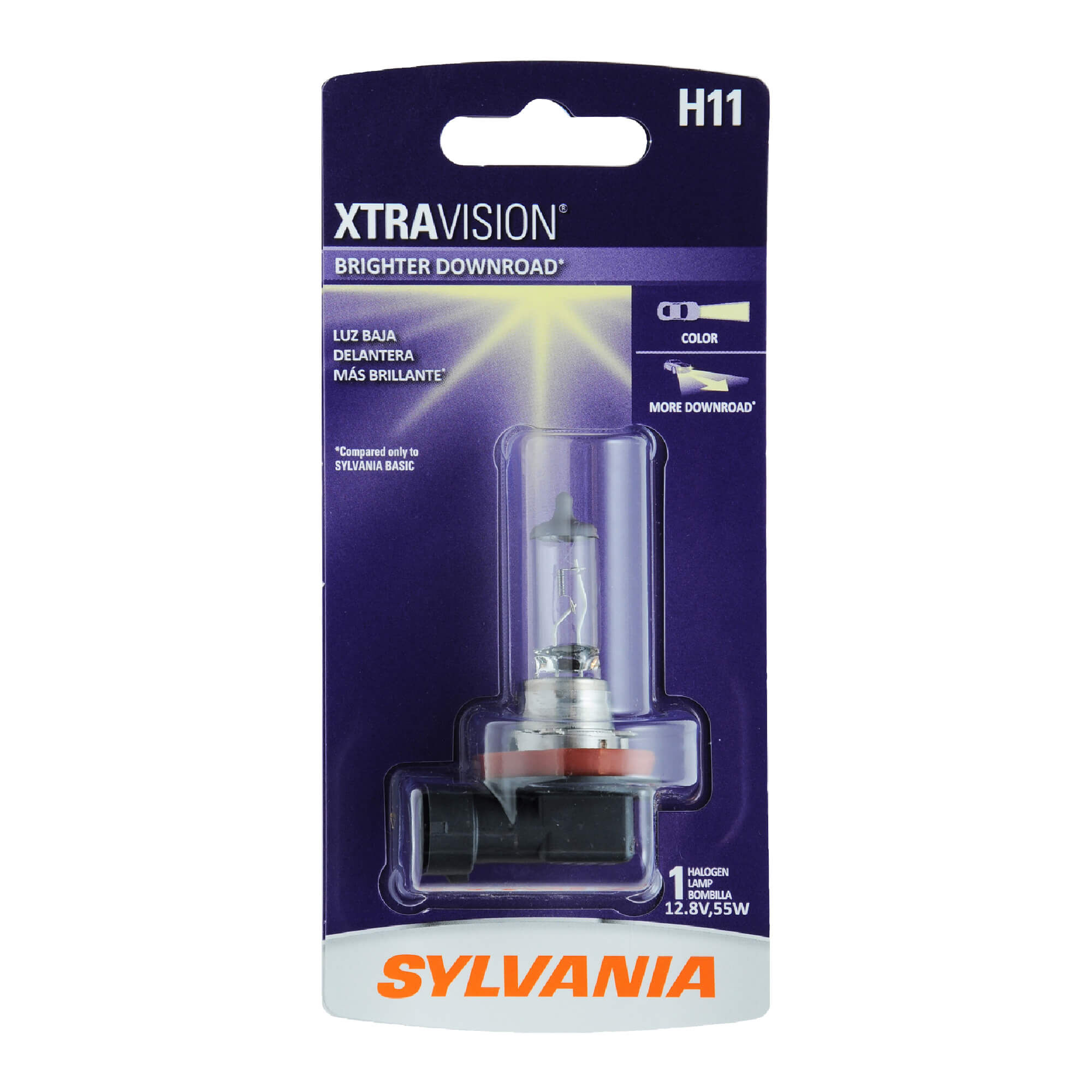 Sylvania h7 xtravision halogen headlight bulb online